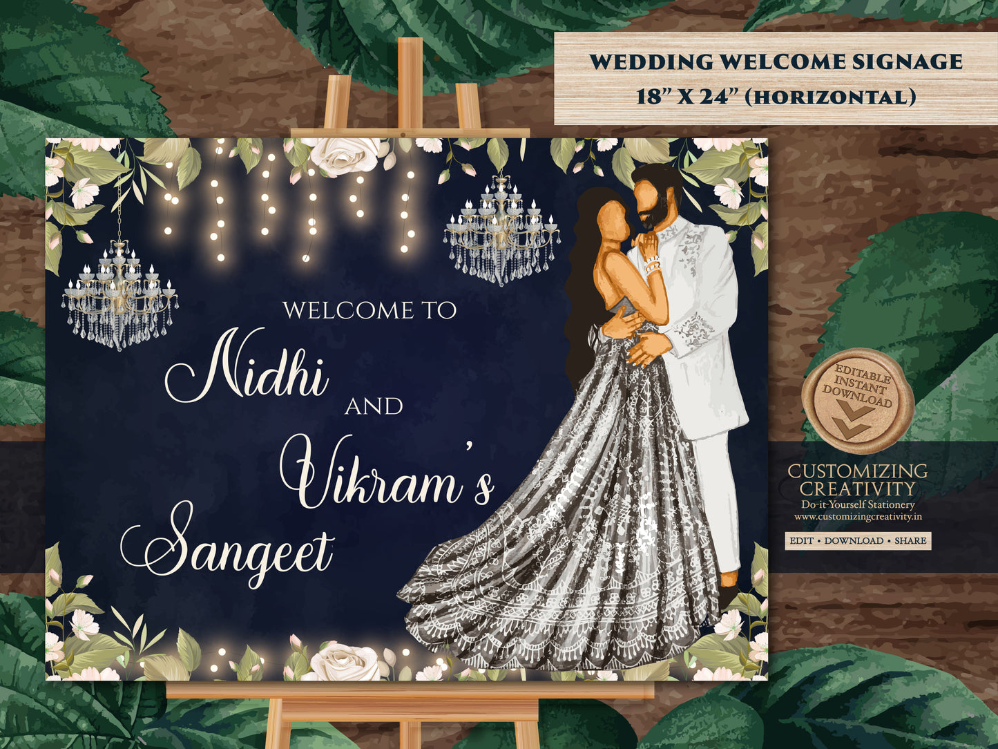 Indian Sangeet Signs & Indian Sangeet Welcome Sign, Sangeet Decor sign as Sangeet Poster, Indian Wedding Sign as Indian Wedding Welcome Sign