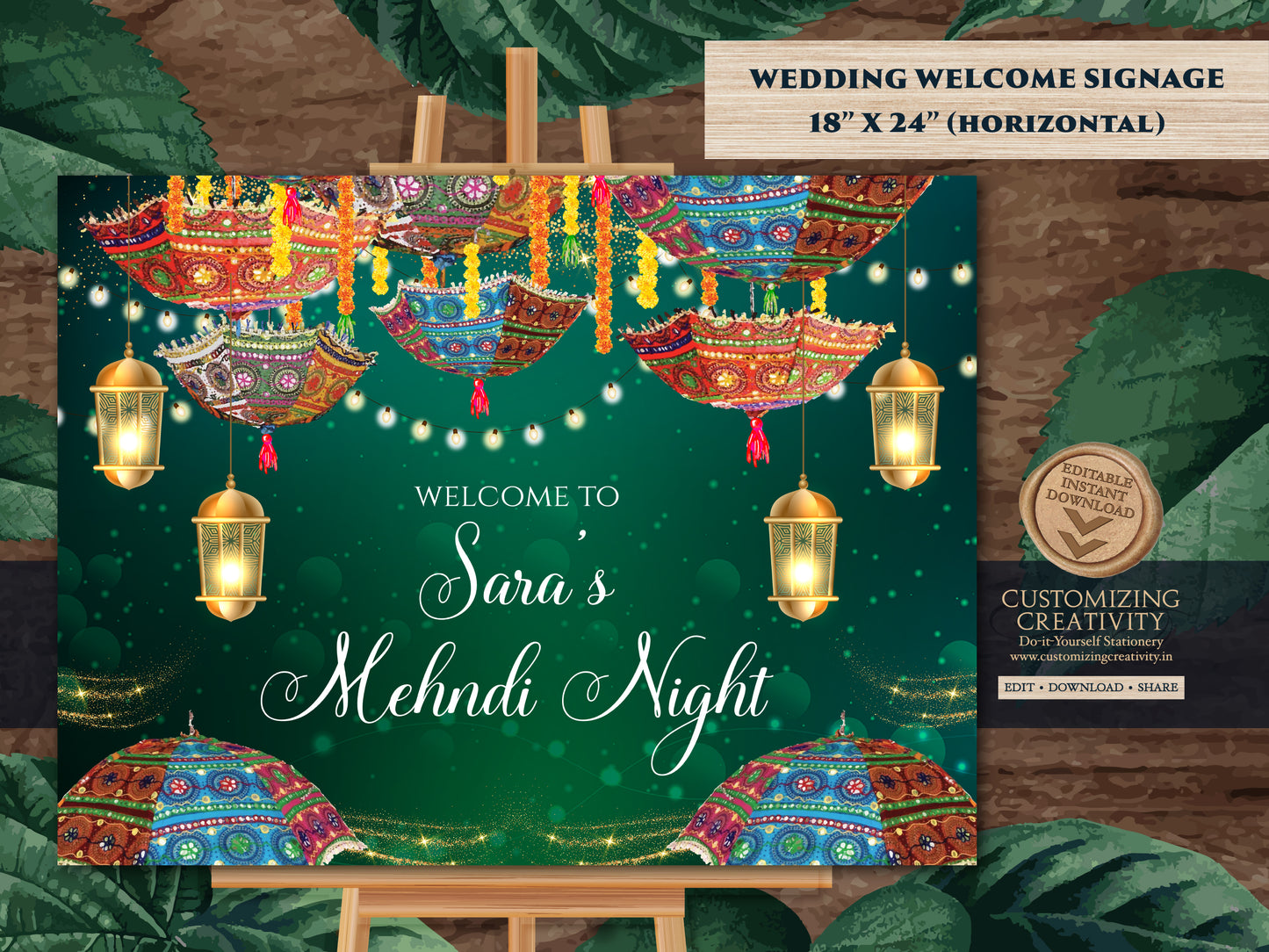 Mendhi Sign Mehndi Welcome Sign decor, Mehendi welcome sign & Mehendi decor, Mehendi sign as Mendhi welcome sign, Mendhi poster Mendhi decor