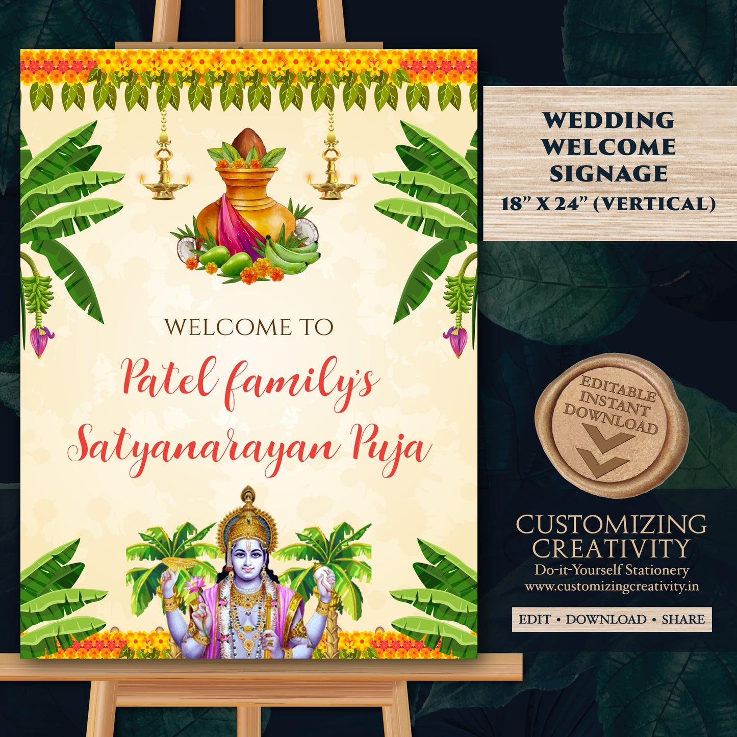 Indian pooja signs Satyanarayan pooja sign, Satyanarayan welcome signs Indian pooja welcome signs, Indian puja signs Satyanarayan Puja signs