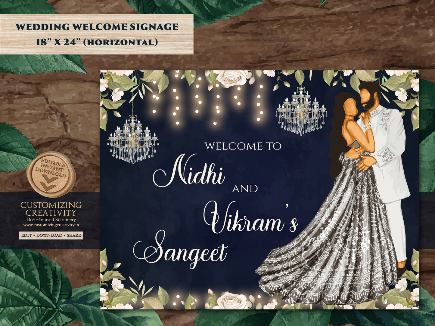 Indian Sangeet Signs & Indian Sangeet Welcome Sign, Sangeet Decor sign as Sangeet Poster, Indian Wedding Sign as Indian Wedding Welcome Sign