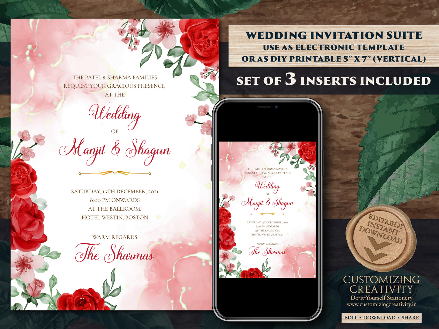 Sikh Wedding Invite & Indian Wedding cards, Anand Karaj cards Sikh as Sikh invitations Indian, Anand Karaj invitation as Punjabi invitations
