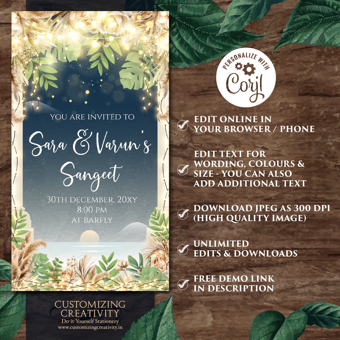 Digital Wedding invites Reception invitations, Sangeet invitations Digital Sangeet invites & Sangeet cards, Indian as Indian wedding cards
