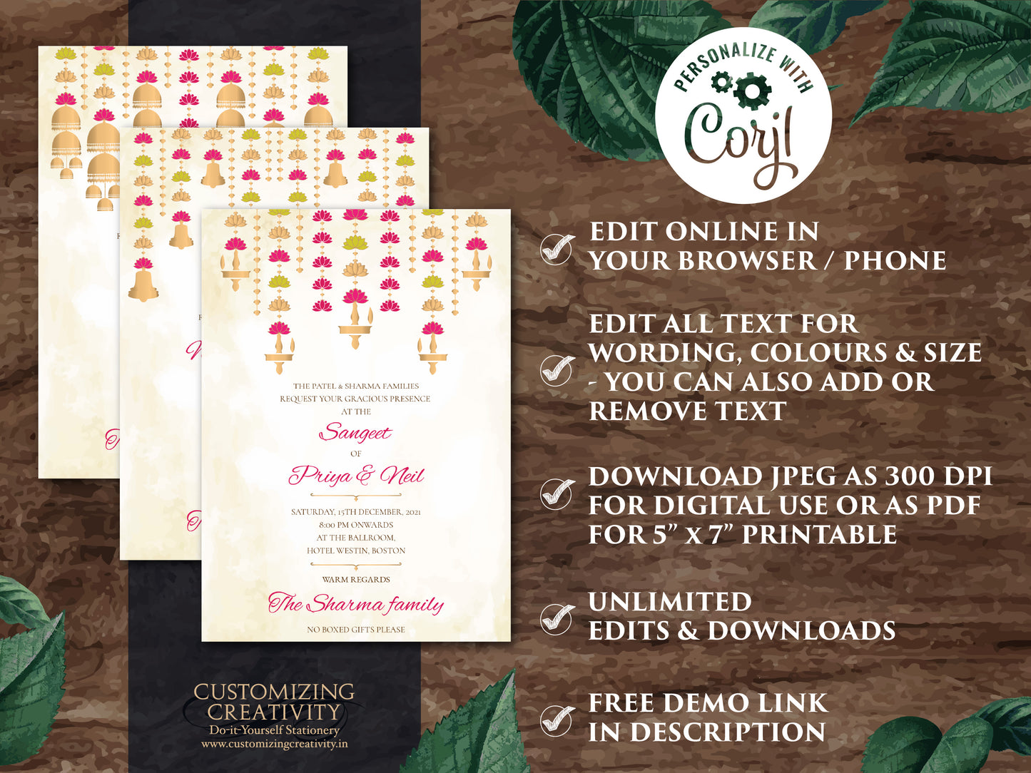 Anand Karaj invitations as Sikh Wedding Invites, Punjabi Wedding invites & Sikh invitation card Punjabi wedding, Sikh Invites Indian cards