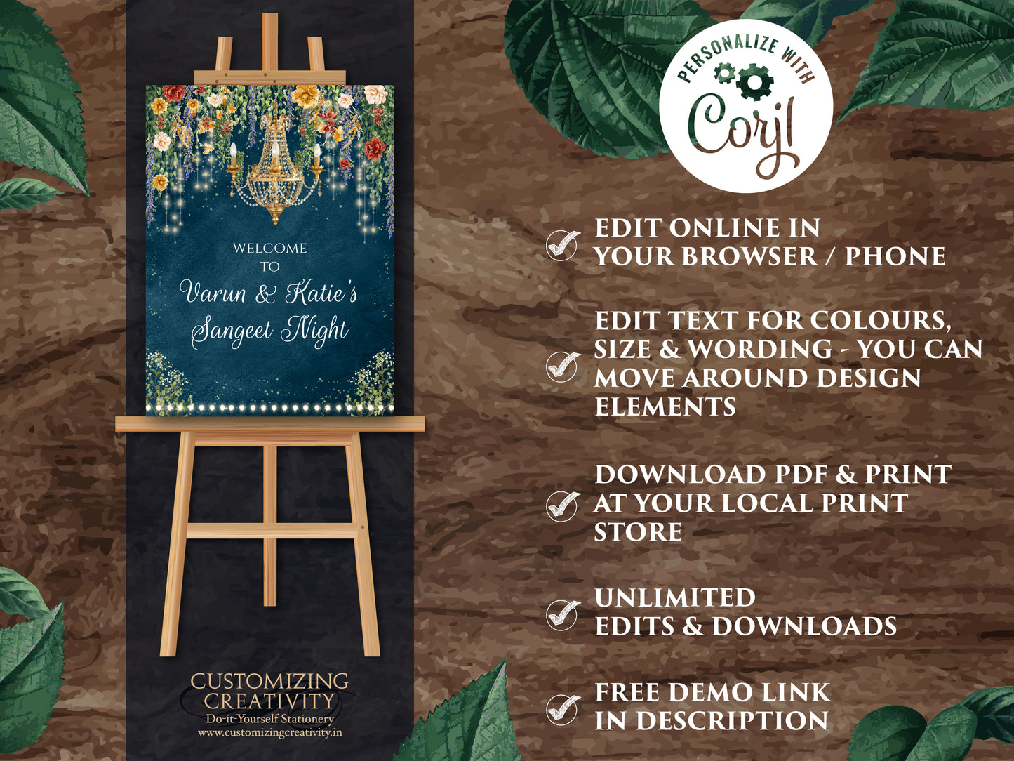 Indian Sangeet Welcome Sign & Sangeet Decor sign, Indian Sangeet Signs as Sangeet Poster, Indian Wedding Sign as Indian Wedding Welcome Sign