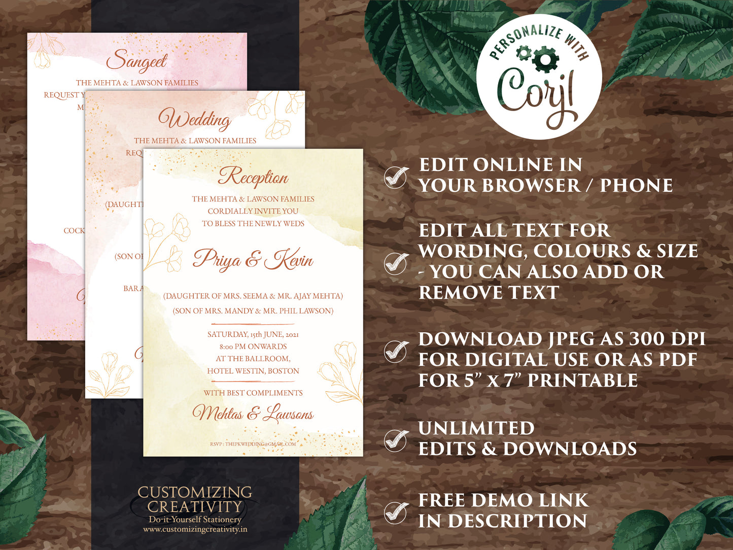 Sikh Wedding Invitations as Indian Wedding cards Sikh, Anand Karaj Invites & Sikh Wedding cards, Anand Karaj Wedding invites Sikh Wedding