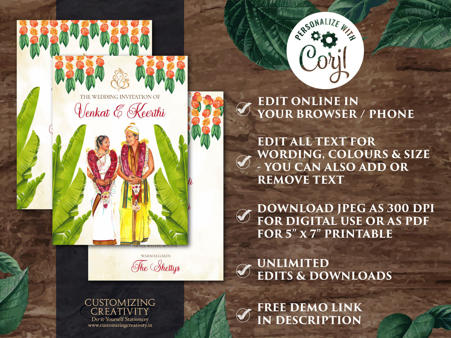 South Indian Wedding invitation as South Indian Wedding cards Telugu, Tamil Wedding cards & Tamil wedding invitation, Tamil Wedding invite