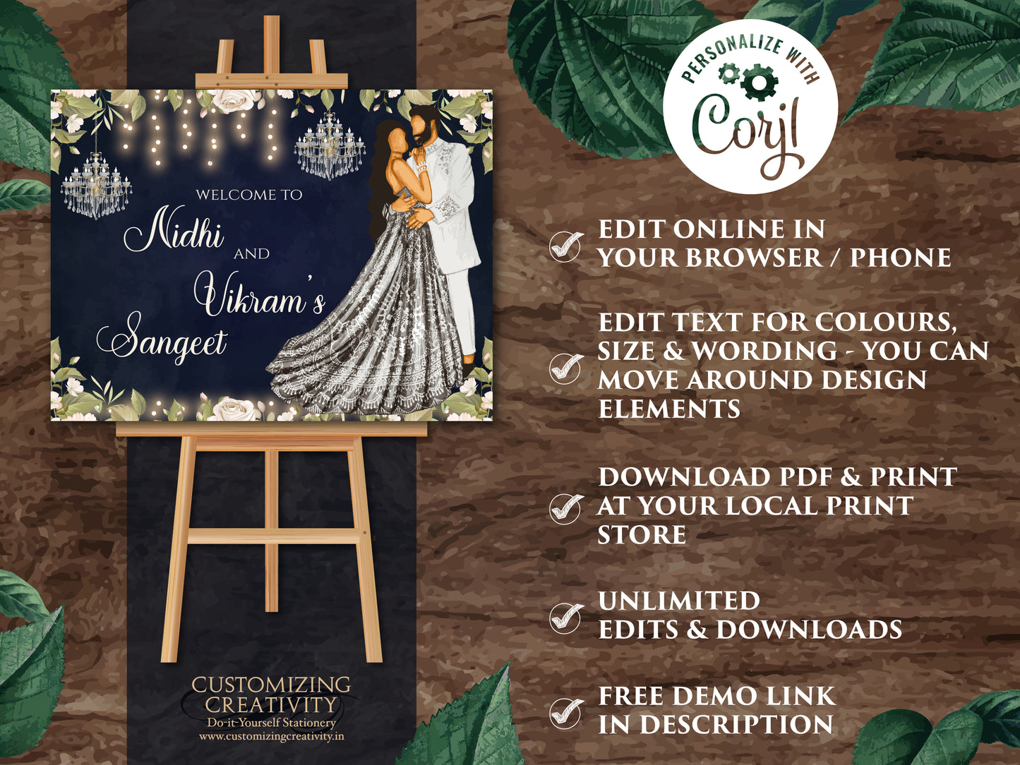 Indian Sangeet Signs & Indian Sangeet Welcome Sign, Sangeet Decor sign as Sangeet Poster, Indian Wedding Sign as Indian Wedding Welcome Sign