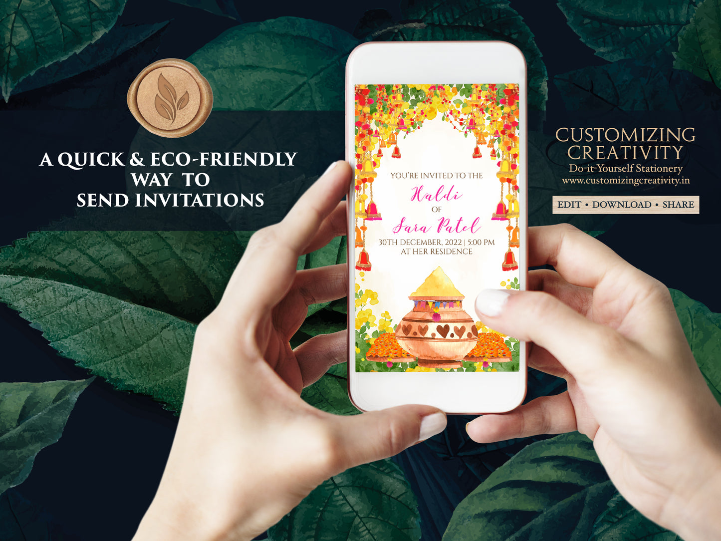 Haldi invitations & Pithi Invites, Holud invitation as Maiyan invites, Holud invites as Pithi cards, Mayoun invitations as Pithi invitations