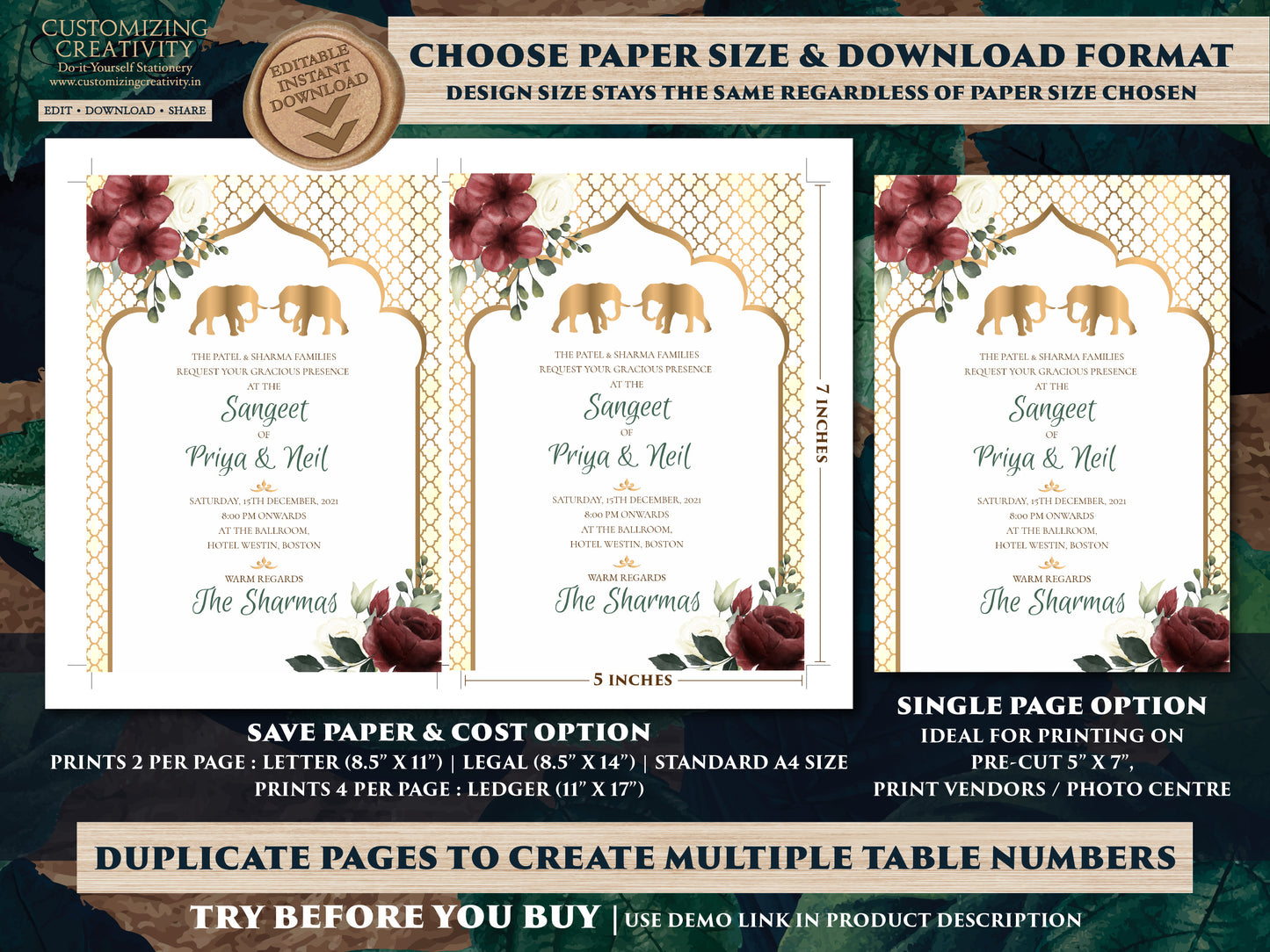 Indian Wedding Invitations as Elephant Invitation Indian, Peacock invitations Wedding as Indian invitations Hindu wedding, Indian Invites