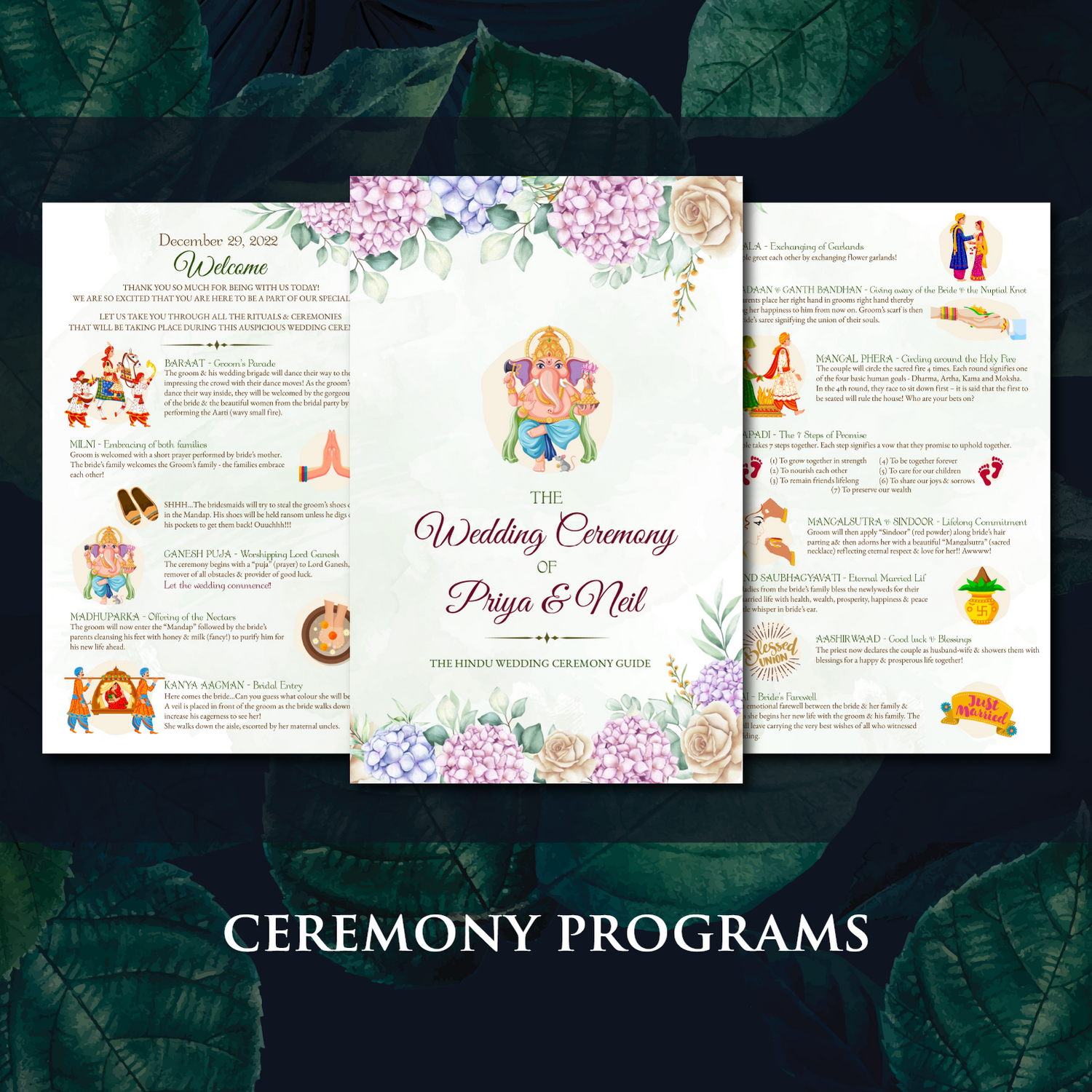 Ceremony Programs