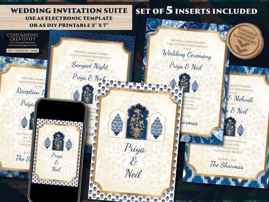 Indian Wedding Invitation Digital as Indian Wedding card Hindu, Indian invites Hindu & Indian invitations Hindu invitations, Shaadi invites