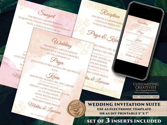 Sikh Wedding Invitations as Indian Wedding cards Sikh, Anand Karaj Invites & Sikh Wedding cards, Anand Karaj Wedding invites Sikh Wedding