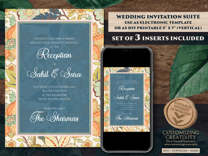 Hindu Wedding invites Indian wedding invitations, Indian wedding cards as Hindu Wedding cards, Hindu invitation & Hindu Wedding Invitation