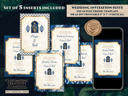 Indian Wedding Invitation Digital as Indian Wedding card Hindu, Indian invites Hindu & Indian invitations Hindu invitations, Shaadi invites