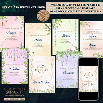 Gujarati Kankotri invites & Indian wedding invitations, Indian wedding cards as Hindu Wedding card, Hindu wedding invitation Indian wedding