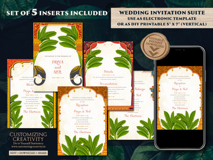 South Indian Wedding Invitations as Tamil Wedding cards, Telugu invites Indian & Tamil invitations, Telugu invitations South Indian invites
