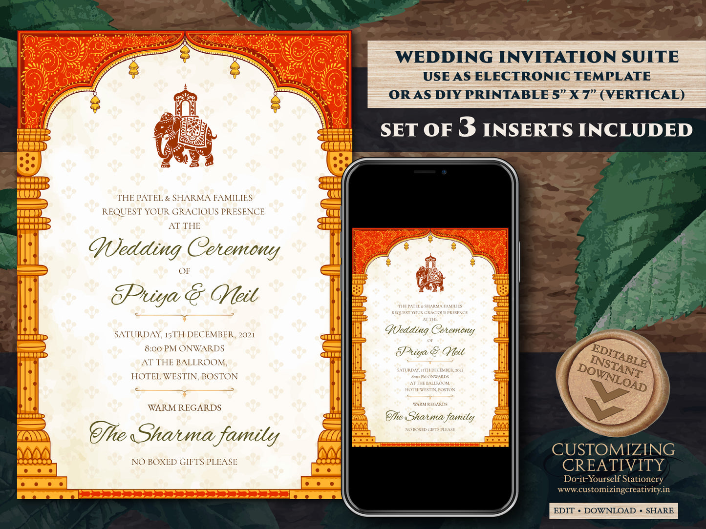 Indian Wedding Invitations as Elephant Invitation Indian, Peacock invitations Wedding as Indian invitations Hindu wedding, Indian Invites