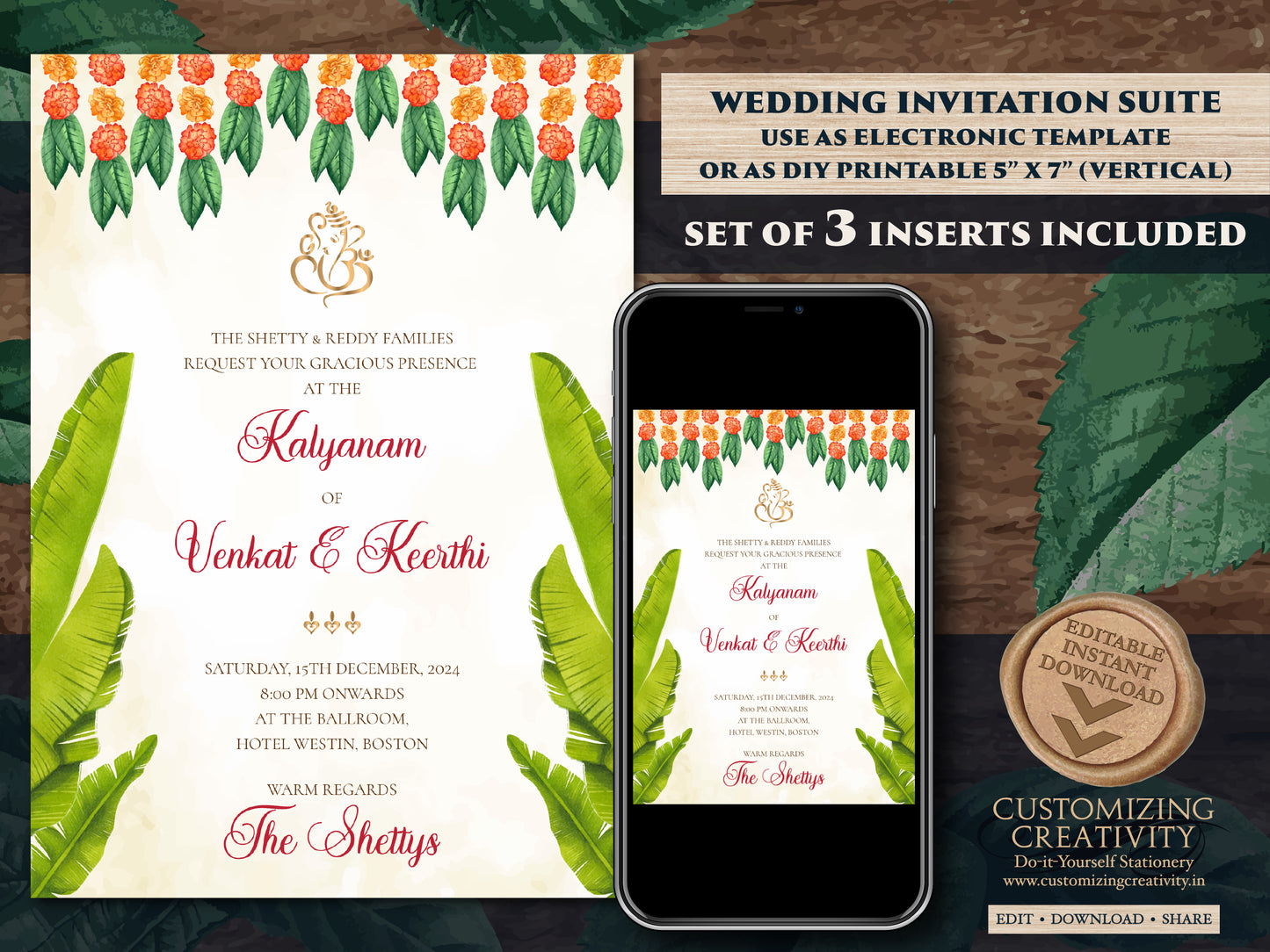 South Indian Wedding invitation as South Indian Wedding cards Telugu, Tamil Wedding cards & Tamil wedding invitation, Tamil Wedding invite