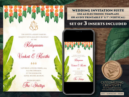 South Indian Wedding invitation as South Indian Wedding cards Telugu, Tamil Wedding cards & Tamil wedding invitation, Tamil Wedding invite