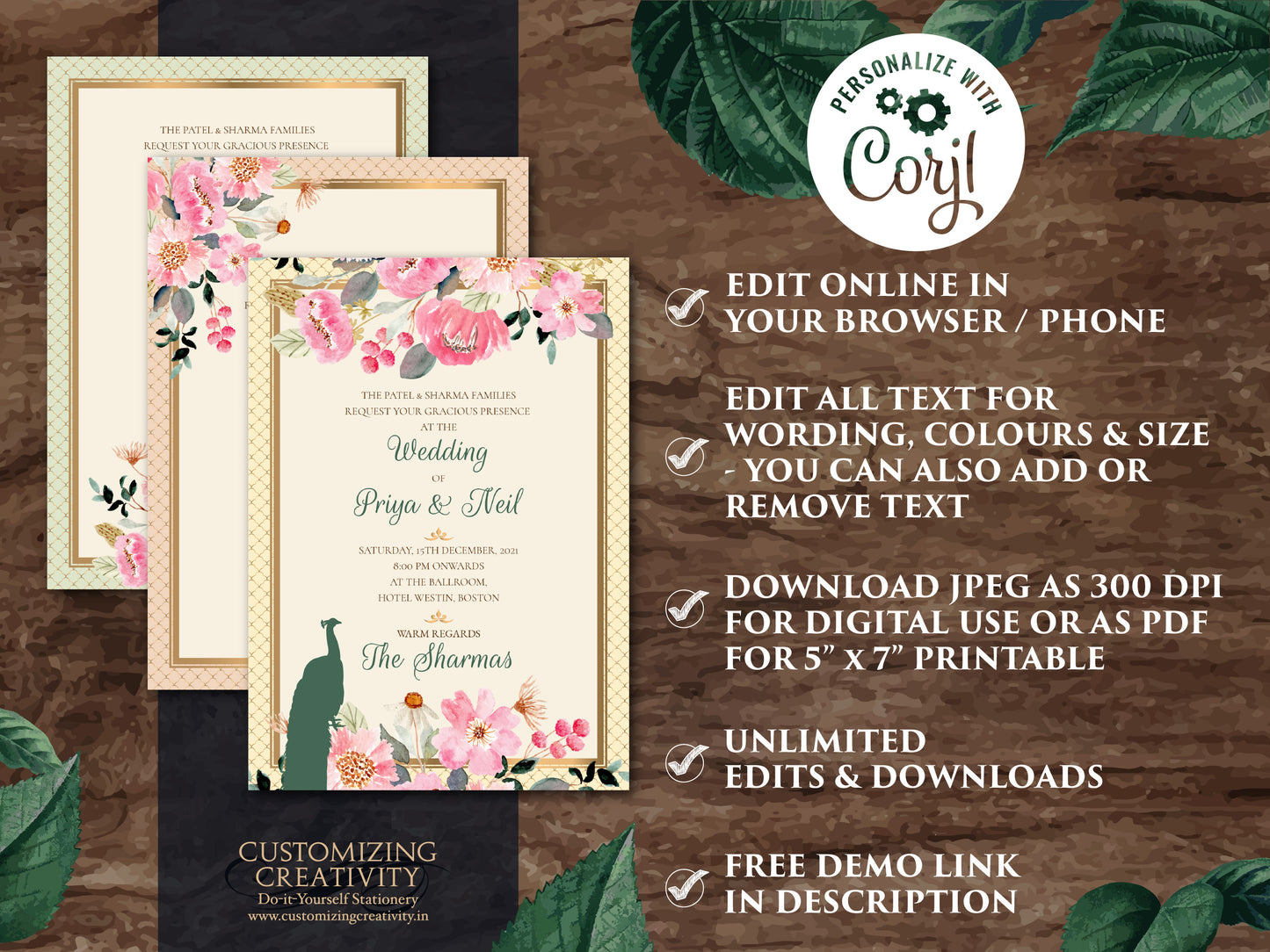 Hindu invite Peacock as Peacock invitation cards Hindu wedding, Indian Invitations as Wedding Invitation as Indian Peacock Wedding invites