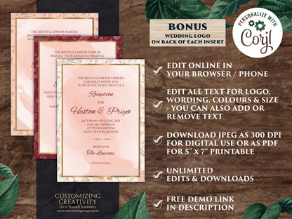 Indian Wedding invitations Pink as Wedding invitations Indian, Digital Indian Invites Electronic, Shaadi card Indian & Indian Wedding cards