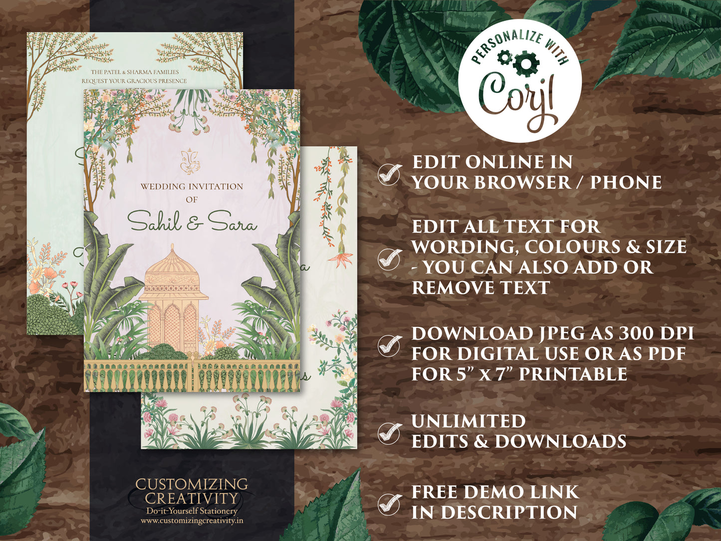 Indian wedding invitations Indian wedding cards, Hindu Wedding invites as Hindu Wedding cards, Hindu invitation & Hindu Wedding Invitation