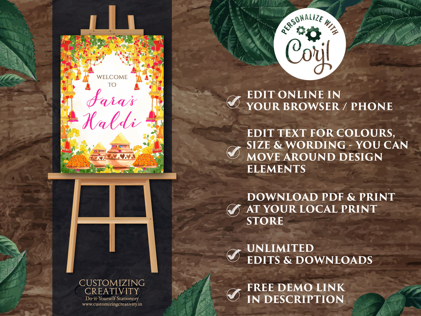 Welcome to Haldi Signs & Haldi Welcome Signs, Wedding Haldi signs as Haldi decoration, Haldi decor signs as Pithi signs, Haldi posters