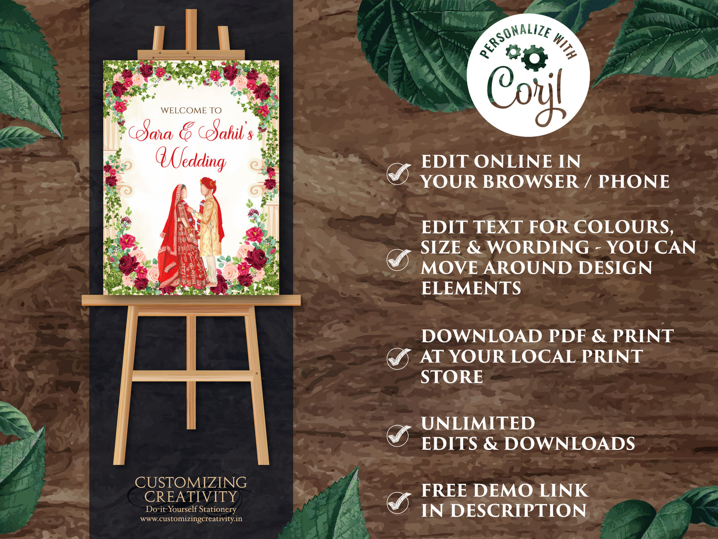 Indian Wedding decor as Desi Wedding Sign, Hindu Wedding sign Indian as Indian Wedding sign, Hindu Wedding Welcome sign Hindu Welcome sign