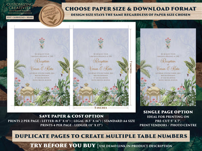 Indian wedding invitation Digital Hindu Wedding card, Indian wedding card as Indian Wedding invite, Hindu invitation as Hindu wedding invite