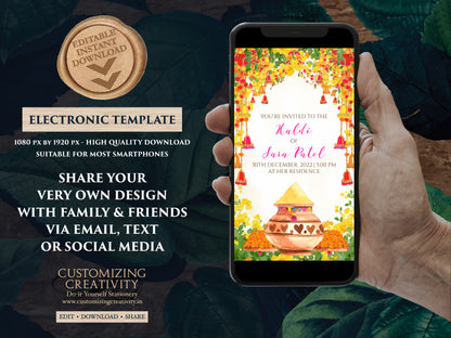 Haldi invitations & Pithi Invites, Holud invitation as Maiyan invites, Holud invites as Pithi cards, Mayoun invitations as Pithi invitations