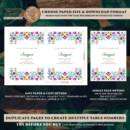 Indian wedding invite Gujarati Kankotri, Digital Hindu Wedding card & Indian Wedding invitation, Hindu invitation as Hindu wedding invite