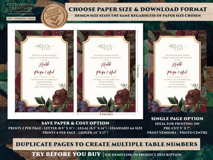 Indian Wedding invites Digital, Floral Indian invites & Indian Invitations Digital, Hindu Wedding invitations as Indian Wedding cards Hindu