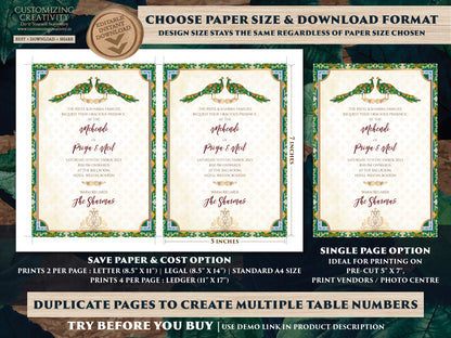 Indian Wedding Invitations as Elephant Invitation Indian, Peacock invitations Wedding as Indian invitations Hindu wedding, Digital Invites