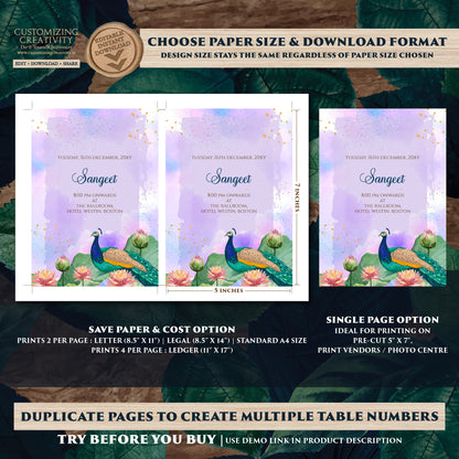 Indian wedding invitation Digital Hindu Wedding card, Indian Wedding invite as Indian wedding card, Hindu invitation as Hindu wedding invite