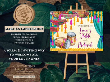 Mehndi Signs as Mehndi poster, Mendhi Umbrella Desi decor as Mehendi signs, Mendhi signs, Mehndi Welcome signs & Mendhi decor sign Umbrella