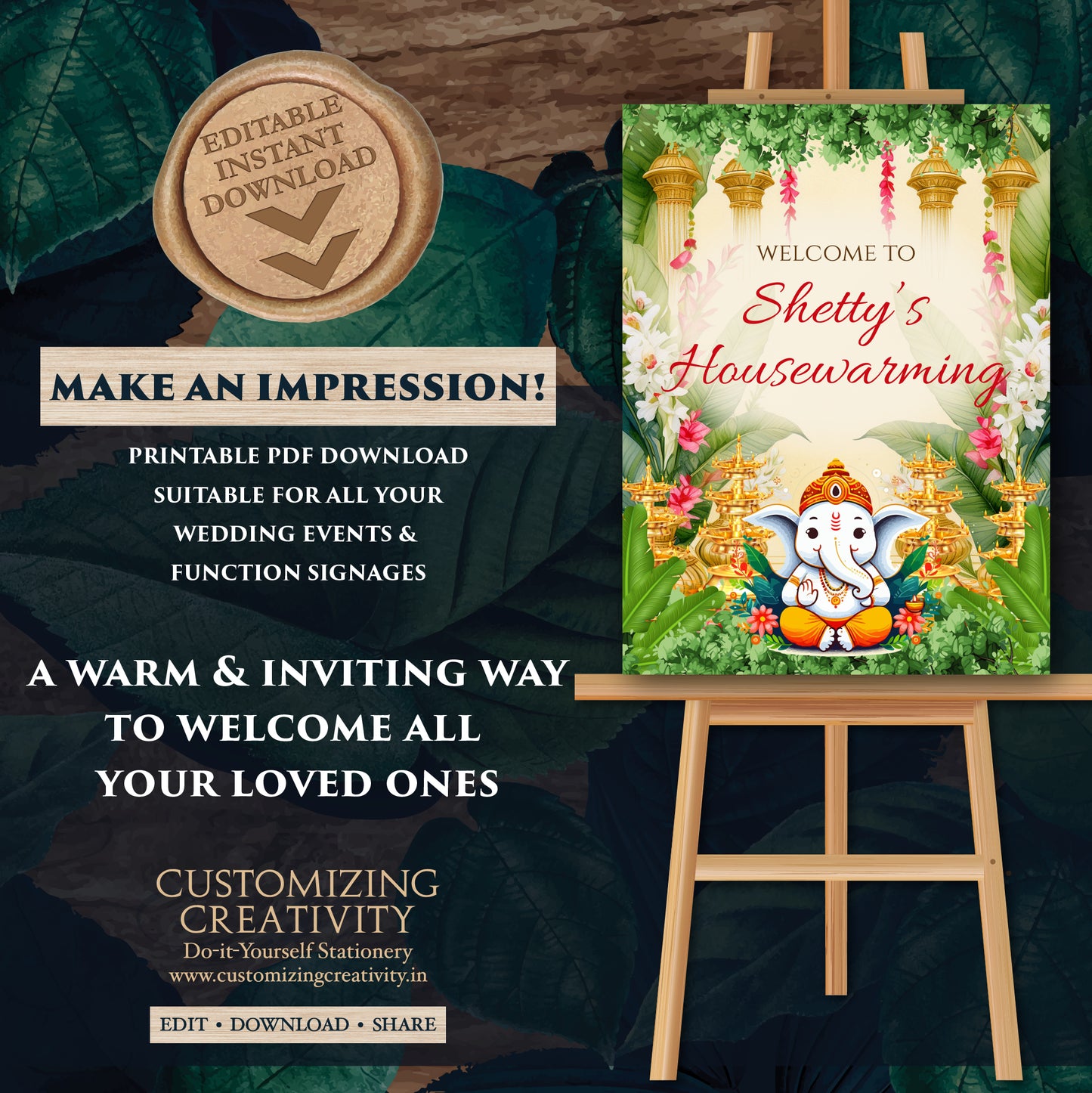 Gruhapravesam Welcome signs Indian Housewarming sign & Grihapravesh Welcome sign, Gruhapravesham signs Indian Housewarming welcome signs