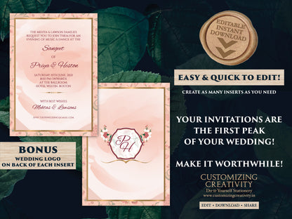 Indian Wedding invitations Pink as Wedding invitations Indian, Digital Indian Invites Electronic, Shaadi card Indian & Indian Wedding cards