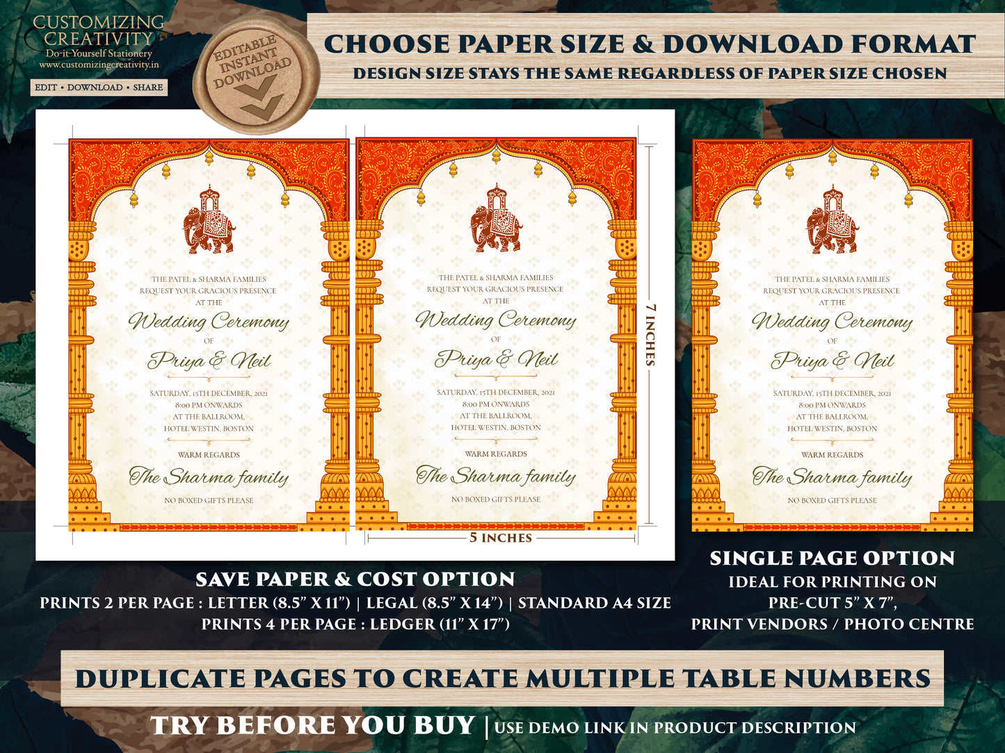 Indian Wedding Invitations as Elephant Invitation Indian, Peacock invitations Wedding as Indian invitations Hindu wedding, Indian Invites