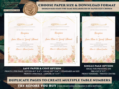 Muslim wedding card Shaadi invites, Muslim Invitations as Nikkah invite Digital, Pakistani Invitation Arabic Digital Nikkah cards Islamic