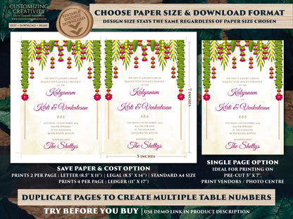 South Indian Wedding cards & South Indian Wedding invitation, Tamil Wedding invite as Tamil Wedding cards, Tamil wedding invitation Telugu