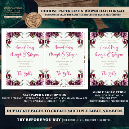 Sikh Shaadi card Punjabi Wedding invitation, Sikh wedding card & Punjabi Wedding invitation, Indian wedding invitation Sikh wedding invite