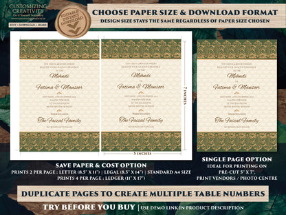 Moroccan invite as Muslim invitation digital, Muslim Wedding invitation & Arabic Wedding Card, Nikkah invite Digital, Mehndi invitations DIY