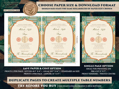 Mandala invitations Wedding as Indian invites Mandala, Indian Wedding cards as Hindu Wedding Invite Mandala, Ivory & Gold Invitations Indian