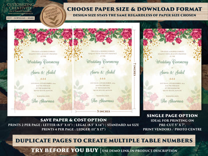 Hindu invitation & Hindu Wedding Invitation, Indian wedding card as Indian Wedding invite, Indian wedding invitation Wedding invite Indian